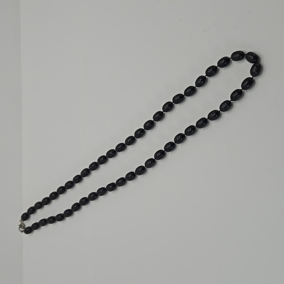 Jewelry - Long black beaded necklace